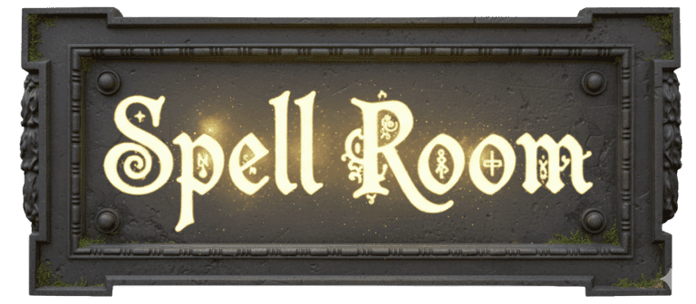 Spell Room Sign