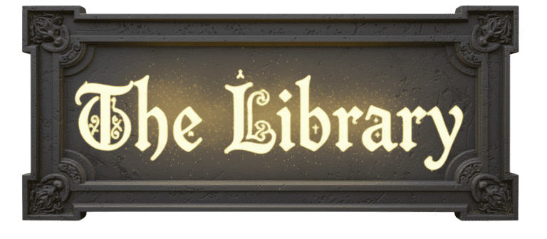 The Library Sign